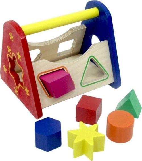 Mdrandy Ahşap Eğitici Bul-Tak Oyunu
