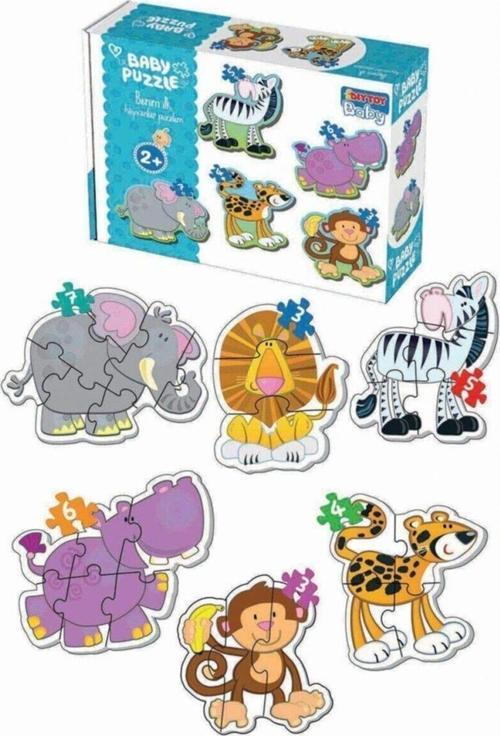 Mdrandy Baby Puzzle Benim Ilk Hayvanlarım