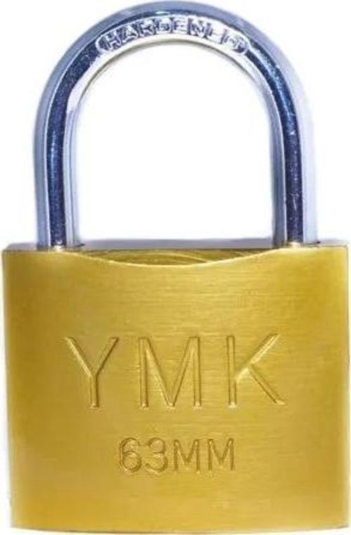 Eko Sarı Boyalı Kısa Kancalı Asma Kilit 50mm