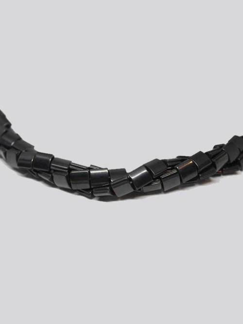 Hematit Taşı YARIM Dizi (17475) (18cm Uzunluğundadır)