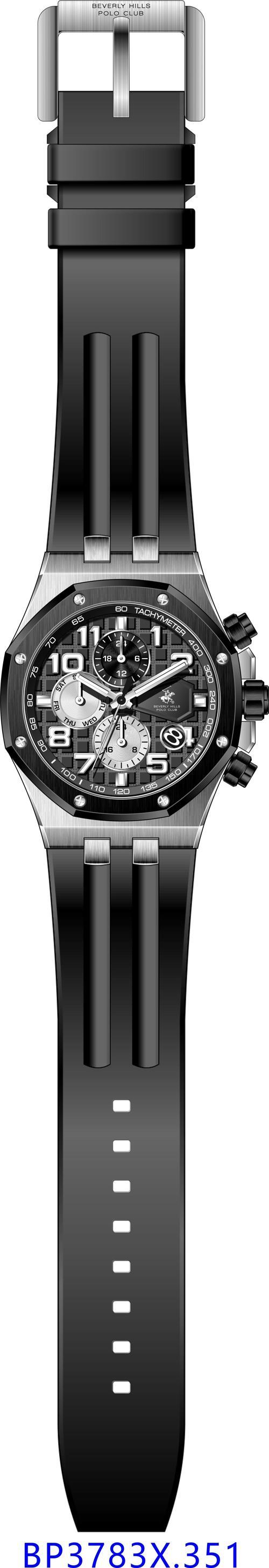 BEVERLY HILLS POLO CLUB BP3783X.351 Erkek Kol Saati
