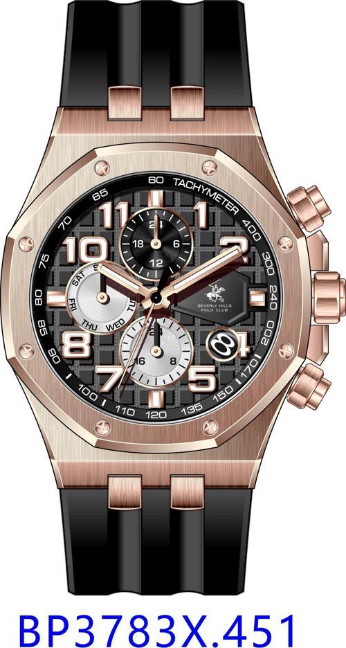 BEVERLY HILLS POLO CLUB BP3783X.451 Erkek Kol Saati