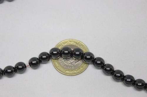 Hematit Taşı Yarım Dizi 8mm (18cm Uzunluğundadır)