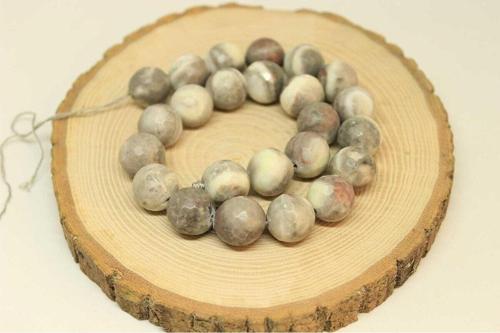 Jasper Taşı YARIM Dizi 14-15mm Aralığı (25870) (18cm uzunluğundadır)