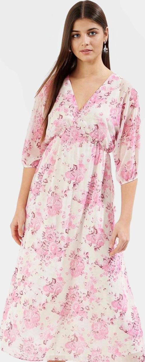 Şifon Maxi Elbise Soyut Desenli Rahat Yazlık Uzun Ömürlü Profesyonel Görünüm Yüksek Kalite