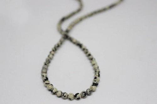 Jasper Taşı YARIM Dizi 4mm (9850) (18cm uzunluğundadır)