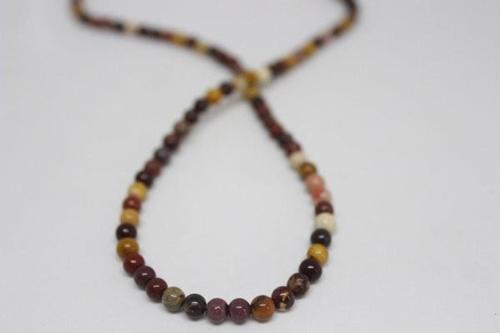 Jasper Taşı Yarım Dizi 4mm (9865) (18cm Uzunluğundadır)