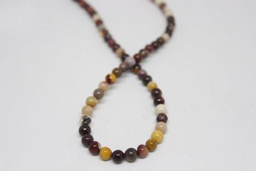 Jasper Taşı Yarım Dizi 6mm (9802) (18cm Uzunluğundadır)