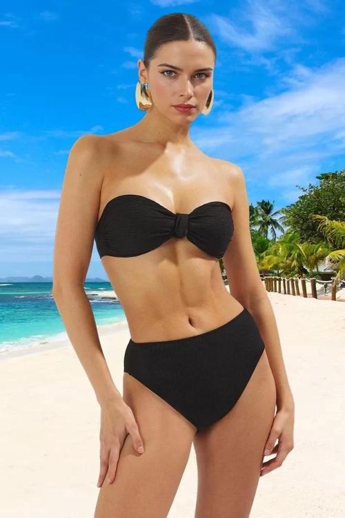 Bikini Takımı Hızlı Kuruyan Klora Dayanıklı Su Sporları İçin Plaj Ve Havuz Özel Tasarım