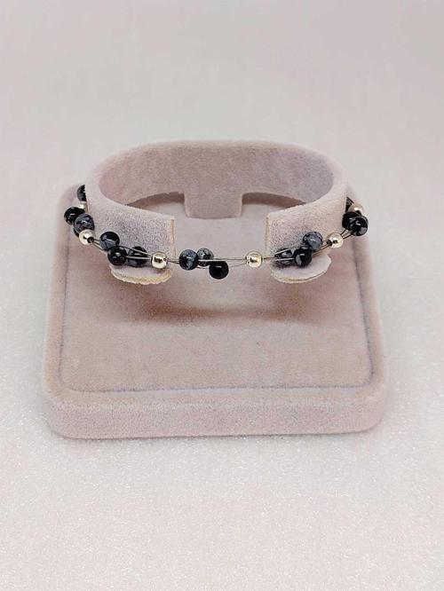 Kartanesi Obsidyen Taşı Bileklik 4mm