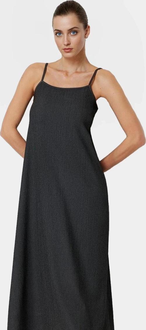 Şık Örme Midi Elbise Rahat Kalıp Yazlık Günlük Kombin Kullanım Mükemmel Uyum Modern Stil