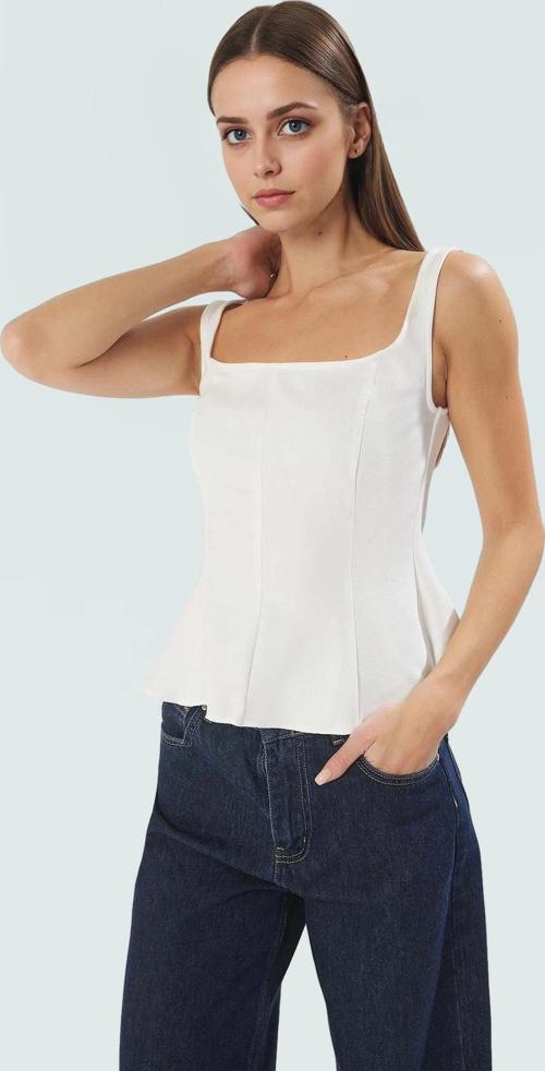 Dokuma Peplum Bluz Regular Kalıp Rahat Yazlık Özel Tasarım Dayanıklı Malzeme Kaliteli İşçilik