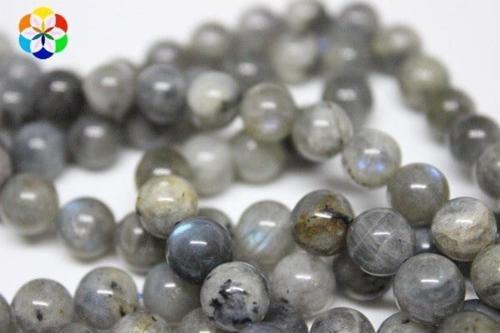 Labradorit Taşı Yarım Dizi 7-8mm (18cm Uzunluğundadır)