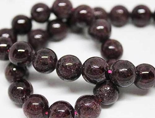 Lal (granat) (garnet) Taşı Dizi 10mm