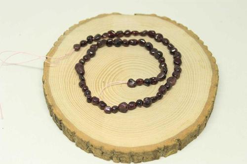 Lal (granat) (garnet) Taşı Doğal Dizi (25405)
