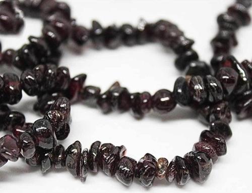 Lal (GRANAT) (GARNET) Taşı Doğal Küçük Taşlar Dizi - 80cm