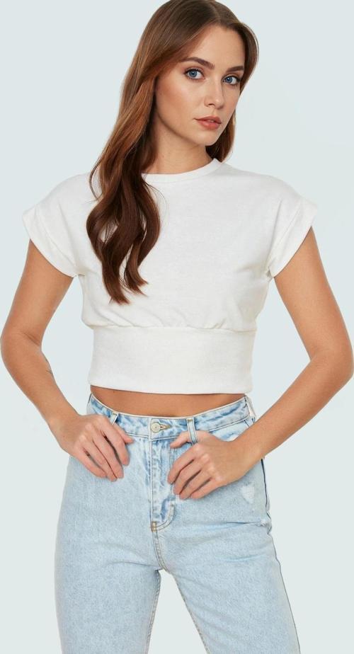Bisiklet Yaka Kolsuz Örme Bluz Crop Fit Yazlık Günlük Zarifane Tasarım Dayanıklı Malzeme