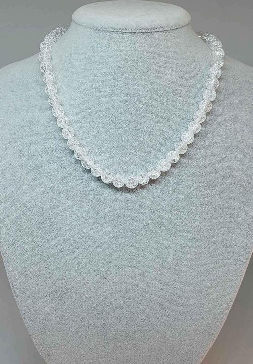 Necef Taşı Kolye 8mm (klipsli)