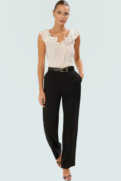 Havuz Yaka Fitted Örme Bluz Crop Basic Yazlık Rahat Ve Şık Premium Kalite Konforlu Kesim
