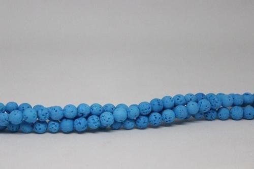 Lav Taşı Açık Mavi Renkli Dizi 6mm