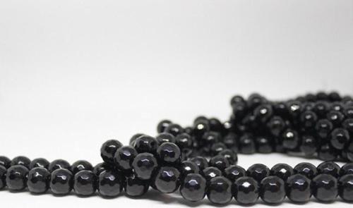 Onix (oniks) Taşı Faset Kesim Parlak Dizi 12mm