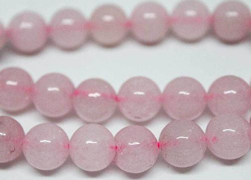Pembe Kuvars Taşı Dizi 10mm