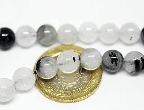 Rutil Kuvars Taşı 8mm/4 Adet