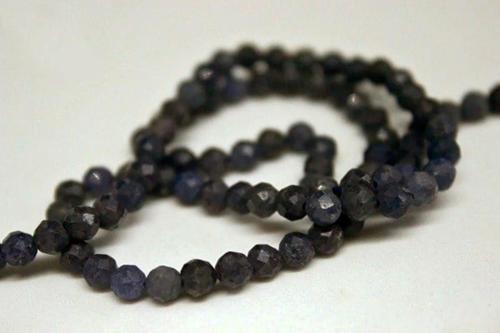 Safir Taşı Yarım Dizi 4 mm 18 cm Uzunluğundadır