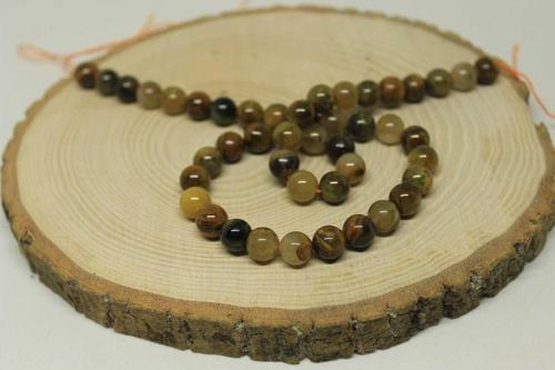 Pietersite Taşı Yarım Dizi 8mm (18cm Uzunluğundadır)