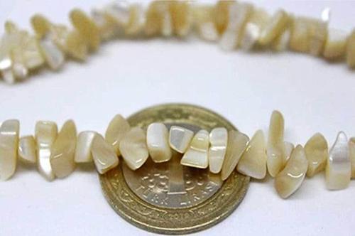 Sedef Taşı Karamel Doğal Küçük Taşlar Dizi