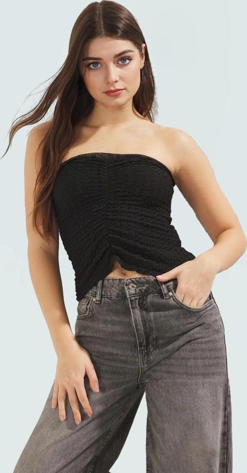 Yazlık Fitted Kolsuz Örme Bluz Rahat Günlük Stil Dayanıklı Malzeme Modern