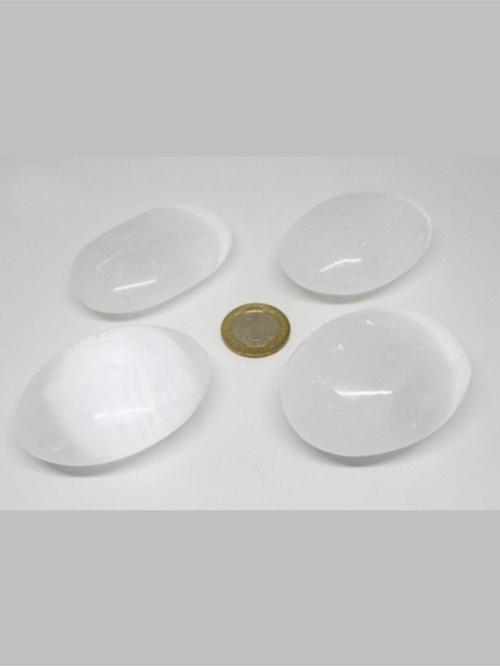 Selenit Taşı Tamburlanmış (80-100 GRAM)
