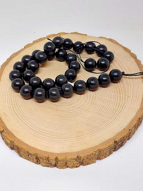 Shungite (Şungit) Taşı Dizi 12mm