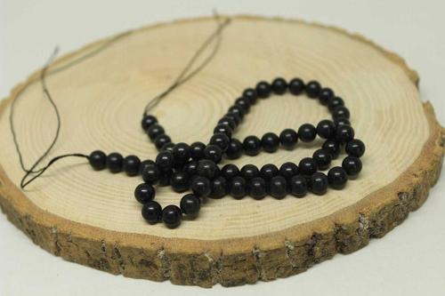 Shungite (şungit) Taşı Dizi 6mm