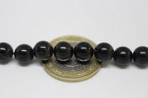 Turmalin Taşı Yarım Dizi 8mm (18cm Uzunluğundadır)