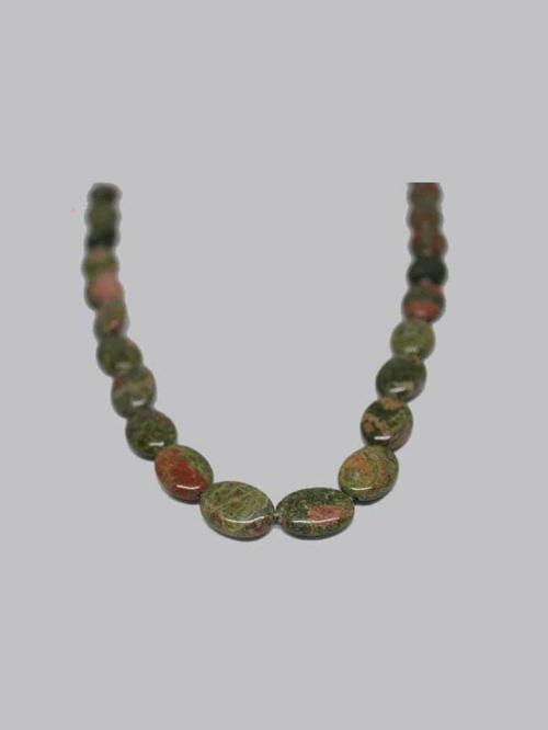 Unakit Taşı Şekilli YARIM Dizi (14786) (18 cm Uzunluğundadır)