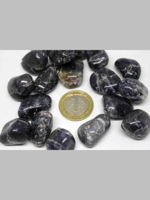 Su Safiri İyolit Taşı Tamburlanmış 8-9gram