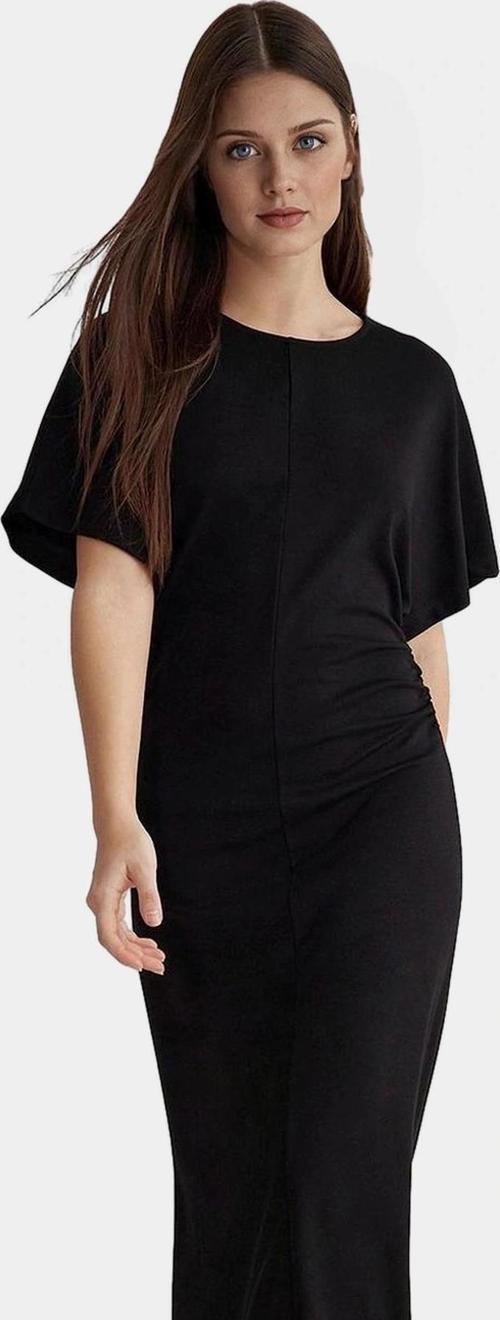 Maxi Elbise Örme Kumaş Bodycon Kesim Rahat Günlük Şık Yüksek Kalite