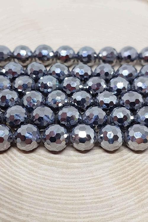 Terahertz Taşı Faset Kesim Dizi 8mm