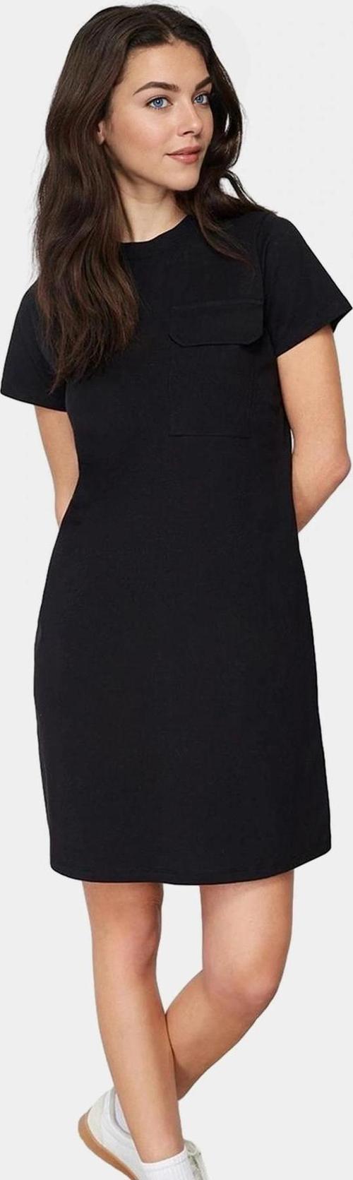 Kadın Bisiklet Yaka Kısa Kollu Pamuklu T shirt Elbise Günlük Casual Tarz Özel Tasarım Uzun Ömürlü