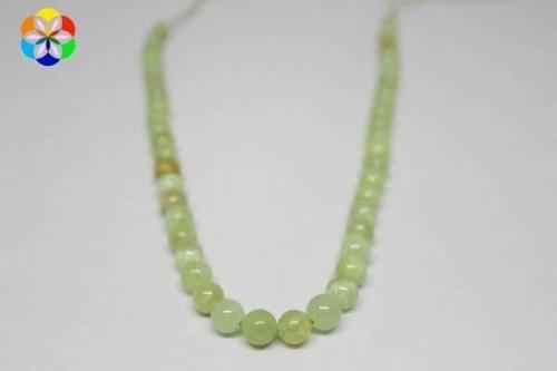 Yeşil Onix (oniks) Taşı Yarım Dizi 8mm (18cm Uzunluğundadır)