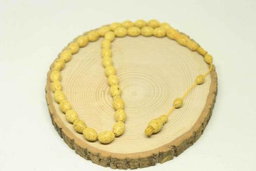 Zencefil Kokulu 33lük Tesbih 8,5*11,5mm (25375)