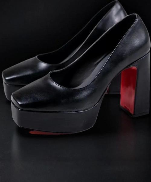 Kadın Elegant Ayakkabı Bebe Mavi Kalın Topuklu Ayakkabı Stiletto Özel Tasarım Abiye Ayakkabı