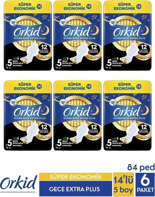 Ultra Extra 4'Lü Gece Ekstra Plus X6 Adet