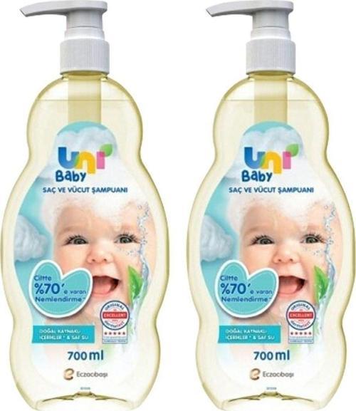 Saç Ve Vücut Şampuanı 700 Ml X 2 Adet