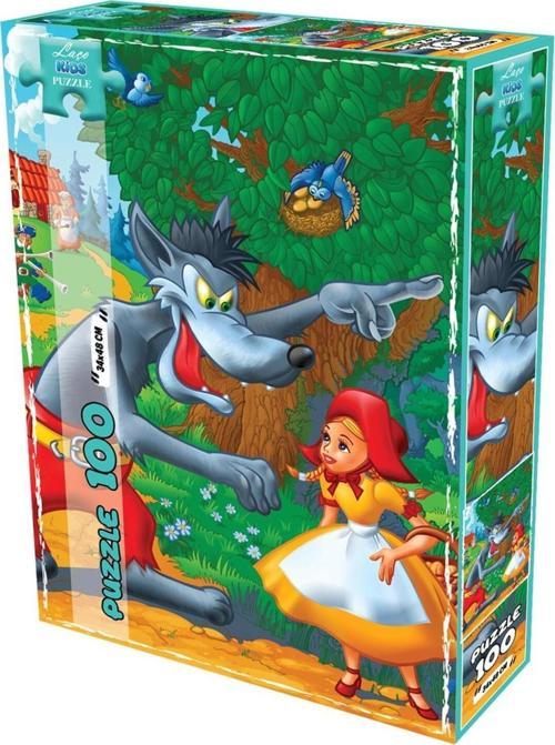 Kurt Ve Masum Kız 100 Parça Puzzle