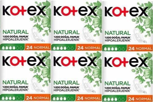 Ultra Natural Normal Hijyenik Ped 24'Lü 6 Adet