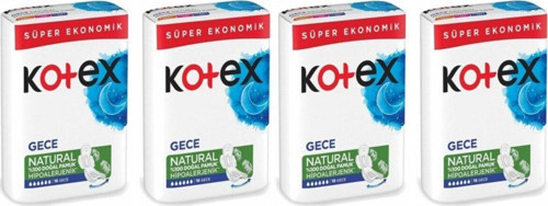 Natural Quadro Gece 16'Lı X 4 = 64'Lü Set