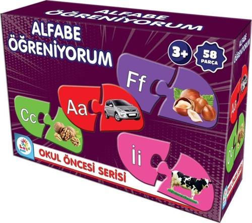 Resimlerle Türkçe Eğitici Alfabe Öğreniyorum 58 Parça