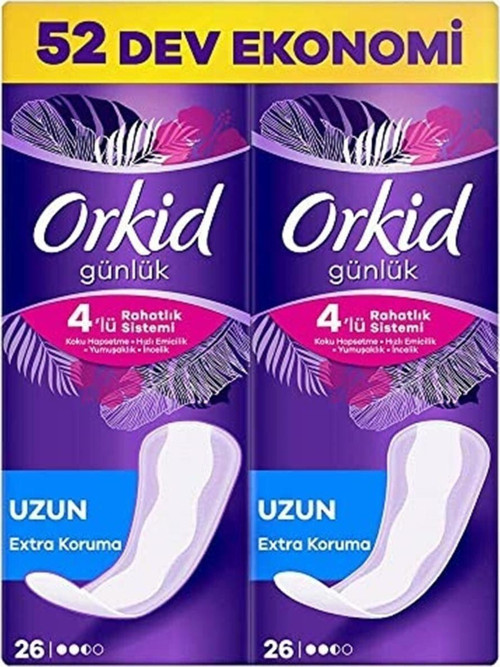 Open Shops Extra Koruma Uzun Günlük Ped 52Li